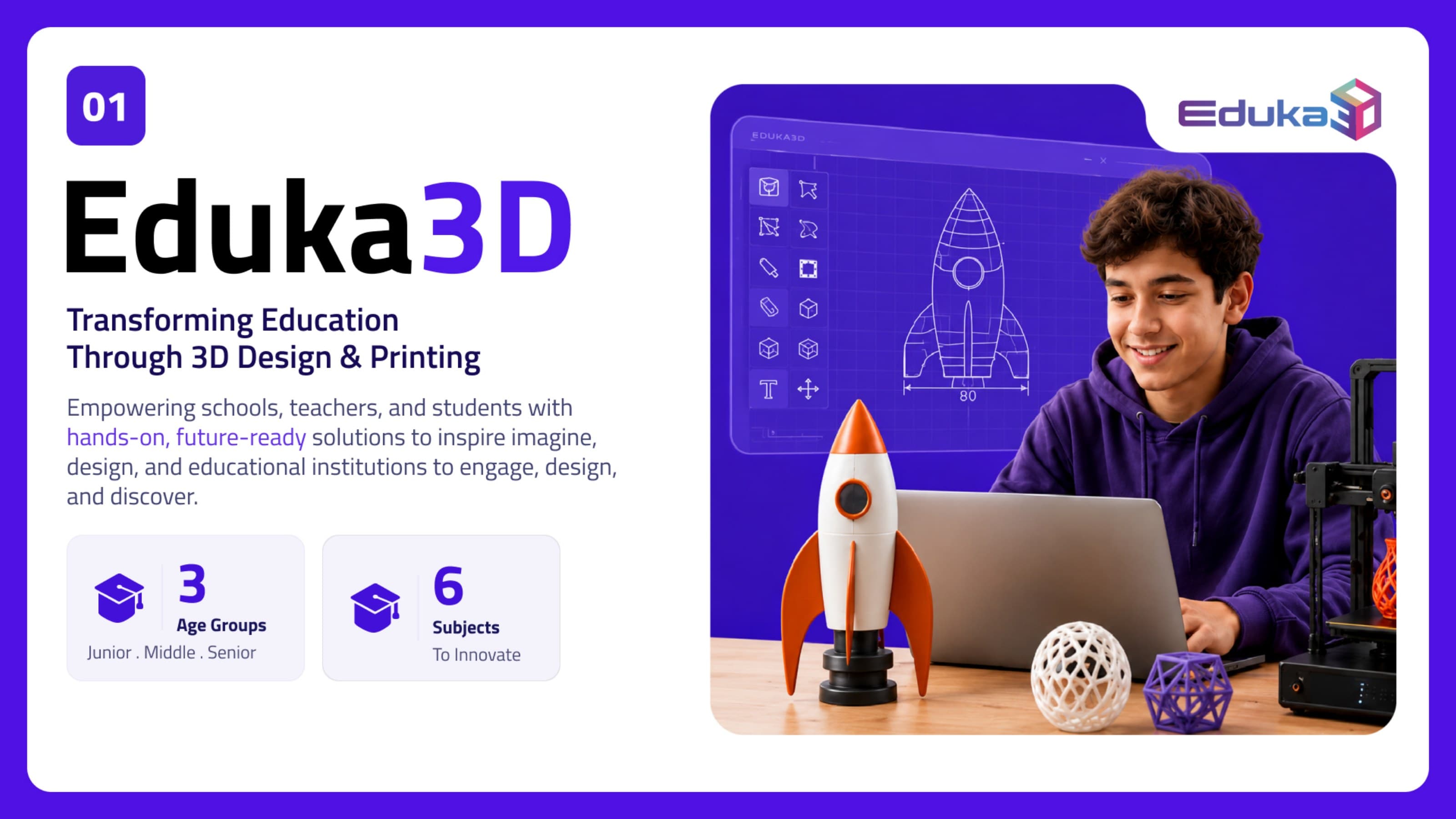 Eduka3D company profile cover